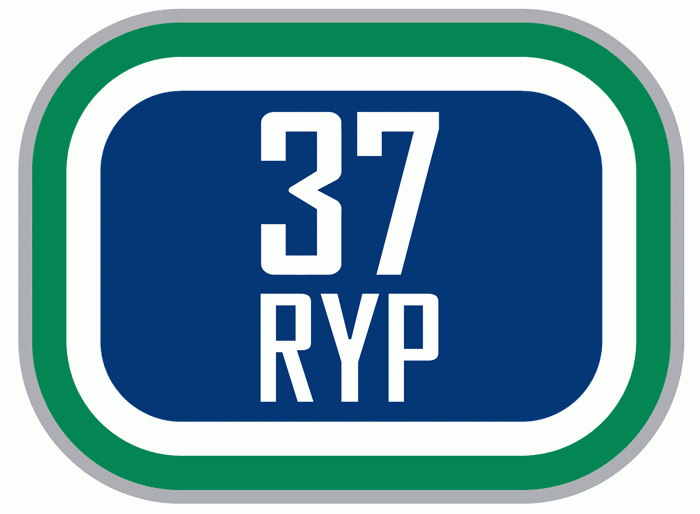 Vancouver Canucks 2012 Memorial Logo iron on heat transfer